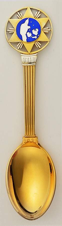 Christmas Spoon Star Of Bethlehem - Boxed by Anton Michelsen-1