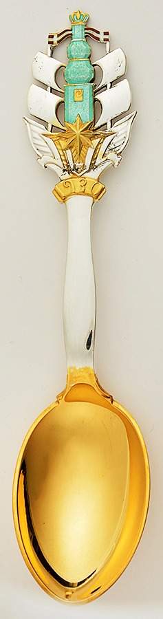 Christmas Spoon Christmas In Port - Boxed by Anton Michelsen-1