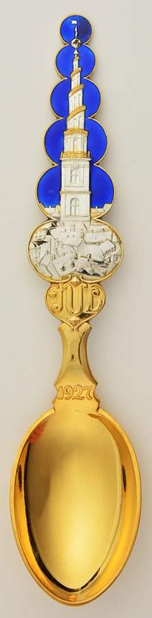 Christmas Spoon Church In Copenhagen - Boxed by Anton Michelsen-1
