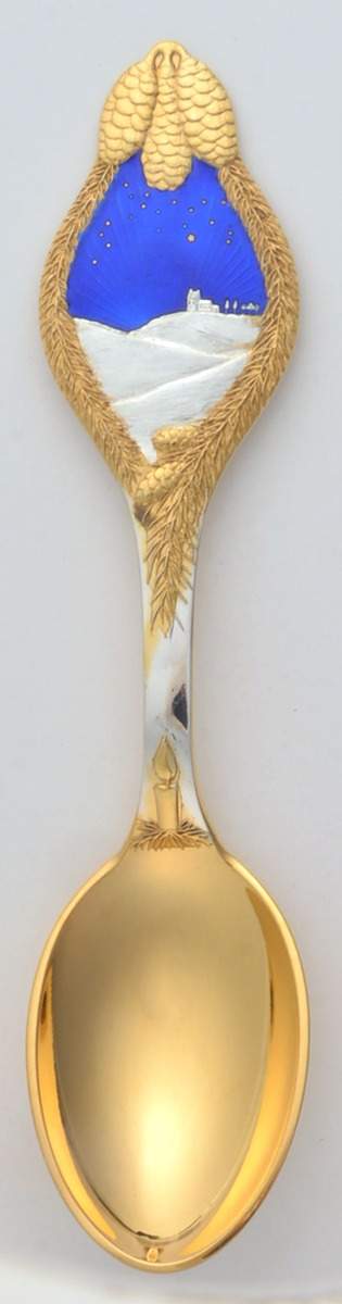 Christmas Spoon Christmas Scenery - Boxed by Anton Michelsen-1
