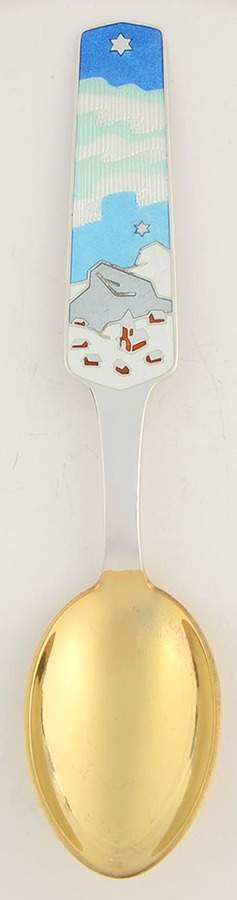 Christmas Spoon Santas Village - Boxed by Anton Michelsen-1