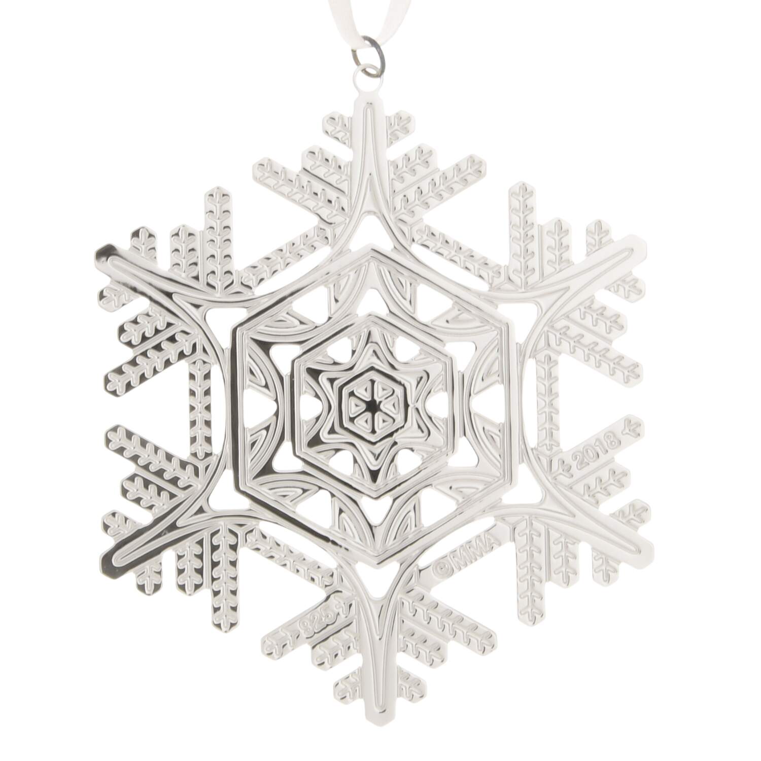 Snowflake-Sterling Silver 2018 Sterling Snowflake - Boxed by Metropolitan Museum-1