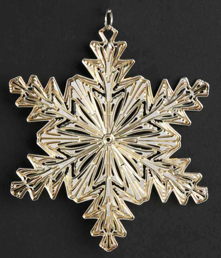 Snowflake-Sterling Silver 1998-Snowflake-Christopher Dresser - Boxed by Metropolitan Museum-1