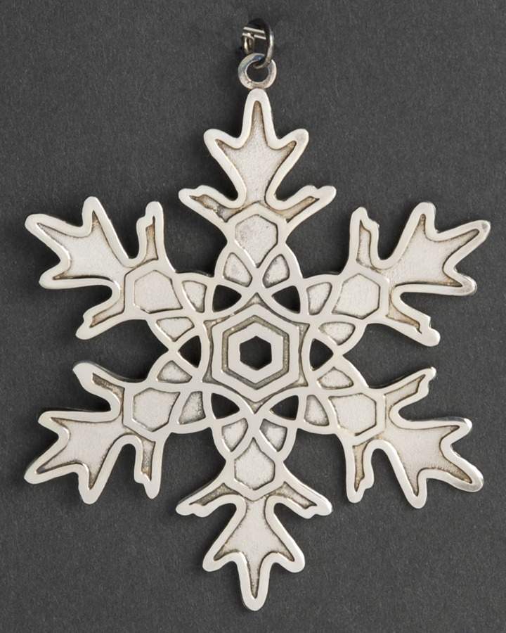 Snowflake-Silverplate 1981-Snowflake - Boxed by Metropolitan Museum-1