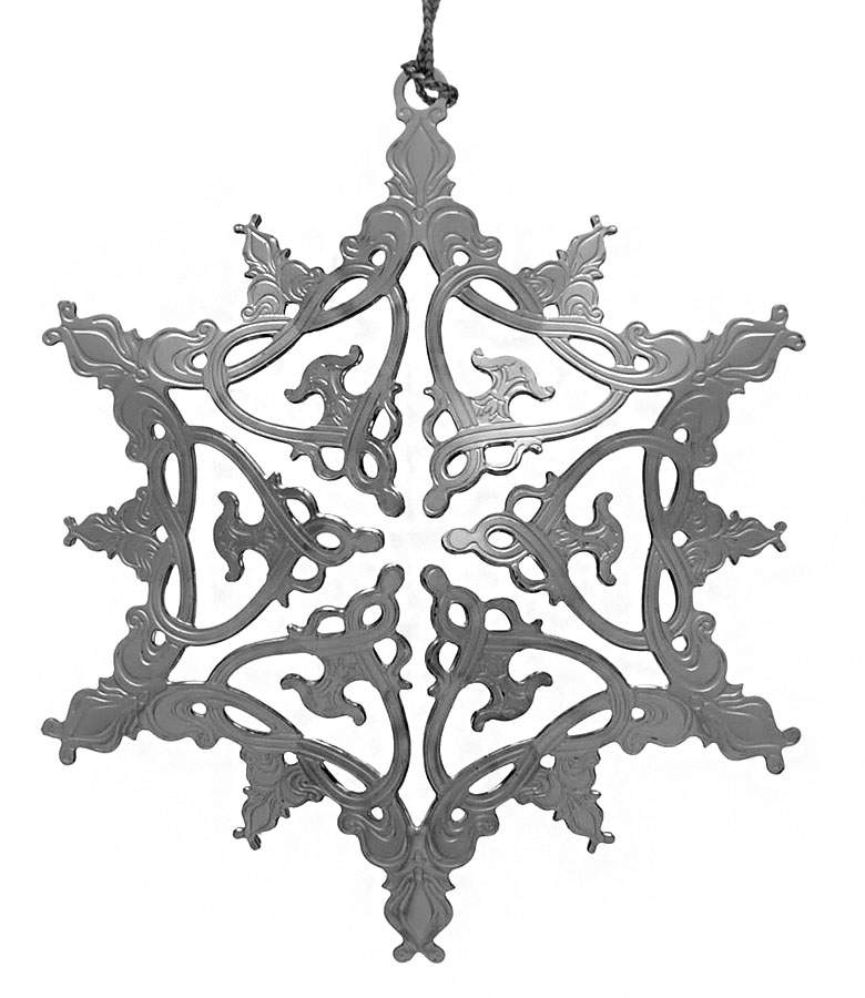 Snowflake-Silverplate 2012-Snowflake - With Box by Metropolitan Museum-1