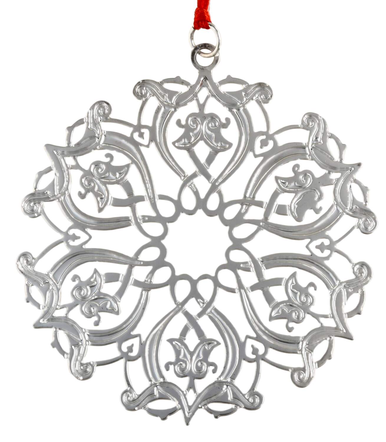 Snowflake-Silverplate 1994-Snowflake - Boxed by Metropolitan Museum-1