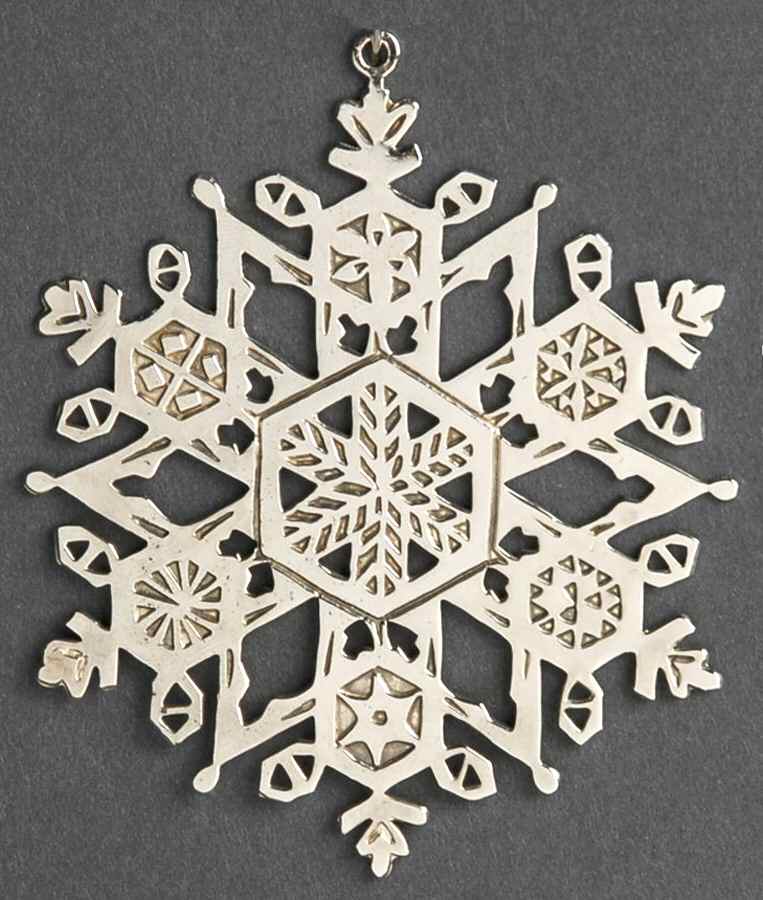 Snowflake-Silverplate 1980-Snowflake - Boxed by Metropolitan Museum-1