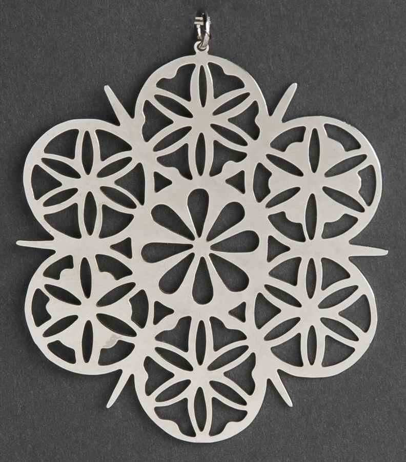 Snowflake-Silverplate 1984-Snowflake - Boxed by Metropolitan Museum-1