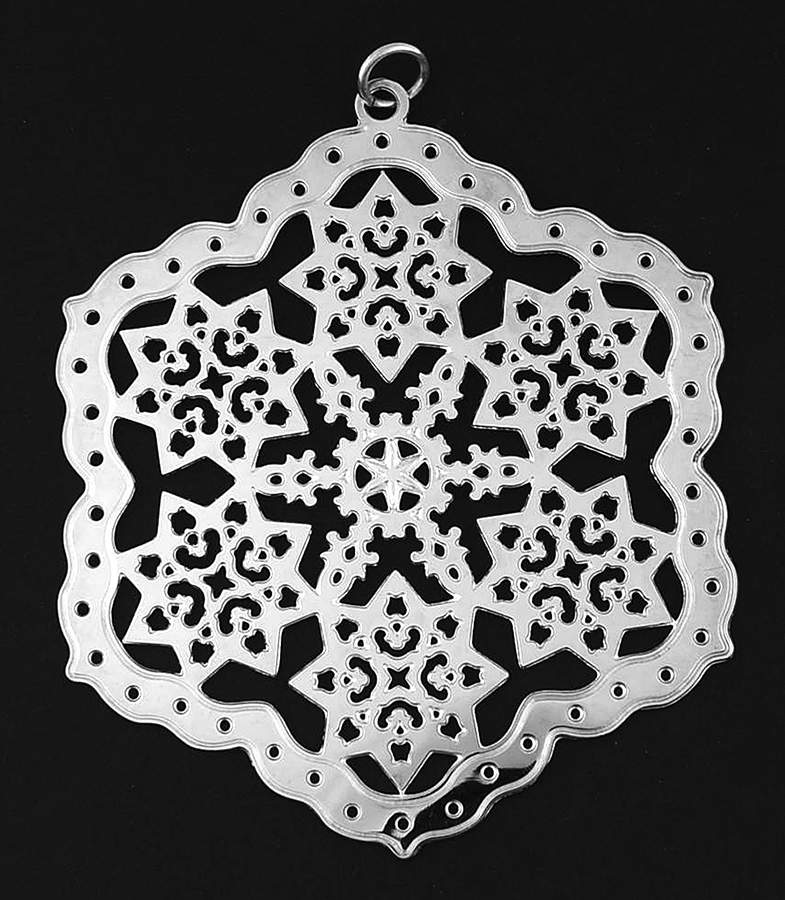 Snowflake-Silverplate 2003-Snowflake - Boxed by Metropolitan Museum-1