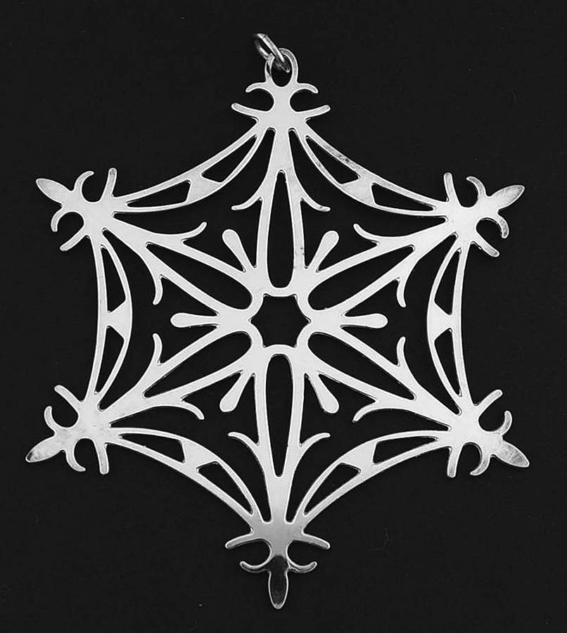 Snowflake-Silverplate 2001-Snowflake - Boxed by Metropolitan Museum-1