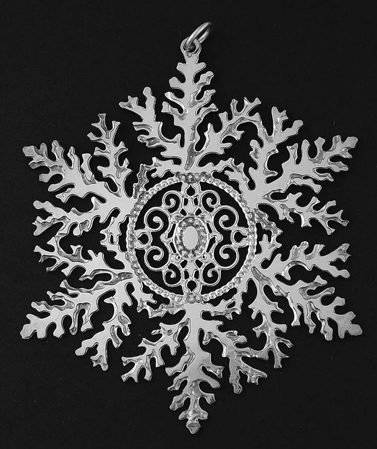 Snowflake-Silverplate 1999-Snowflake - No Box by Metropolitan Museum-1
