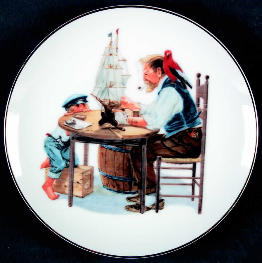 Museum Collections Plate-Rockwell For A Good Boy - Boxed by Museum Collections-1
