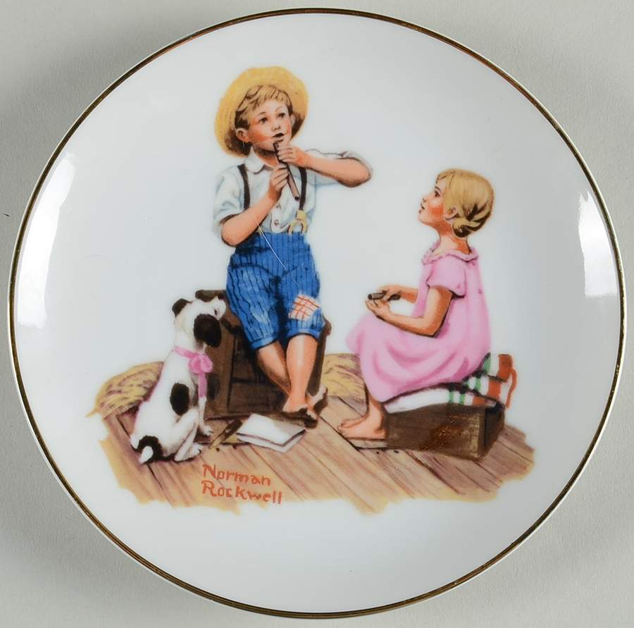 Museum Collections Plate-Rockwell Music Master - Boxed by Museum Collections-1