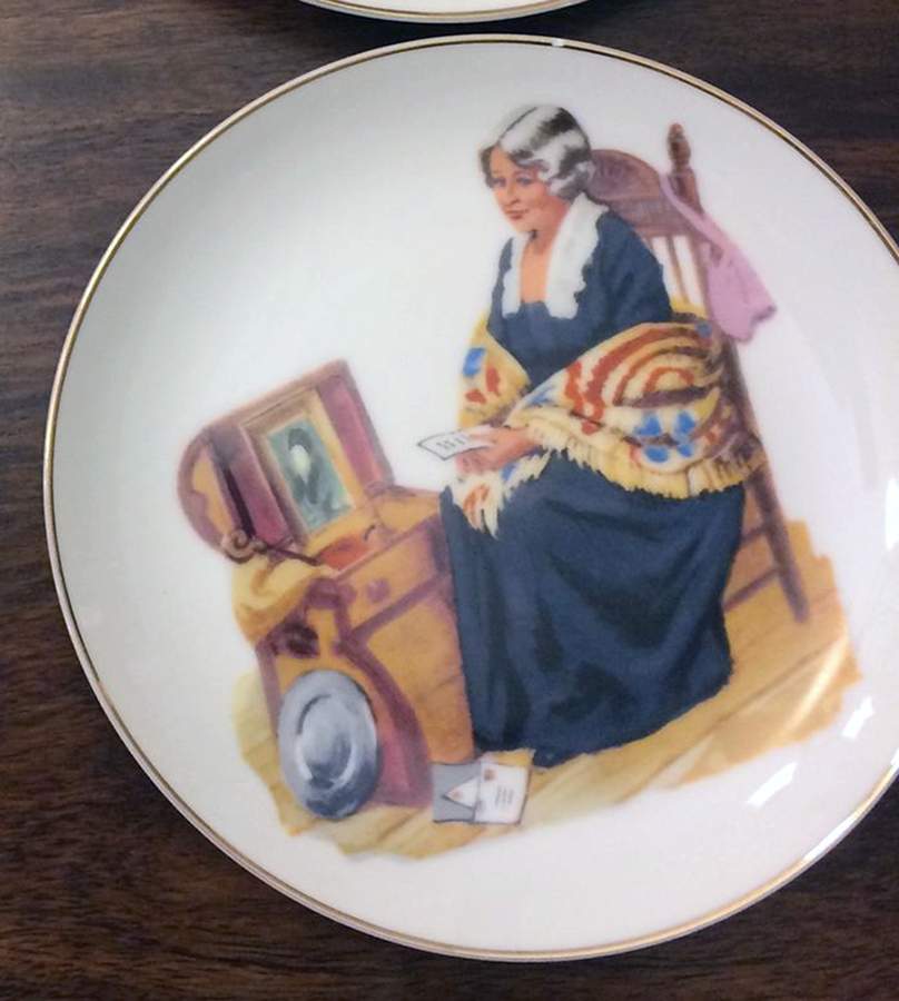 Museum Collections Plate-Rockwell Memories - Boxed by Museum Collections-1