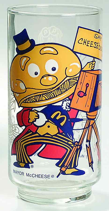Action Series-Glassware Mayor McCheese - No Box by McDonalds-1