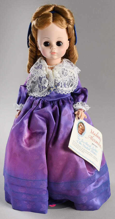 First Ladies Series #1-Doll Abigail Adams-Lavendar Dress - Boxed by Madame Alexander-1