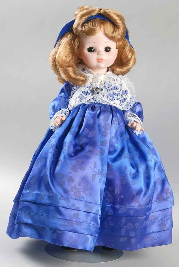 First Ladies Series #1-Doll Abigail Adams-Blue Dress - Boxed by Madame Alexander-1