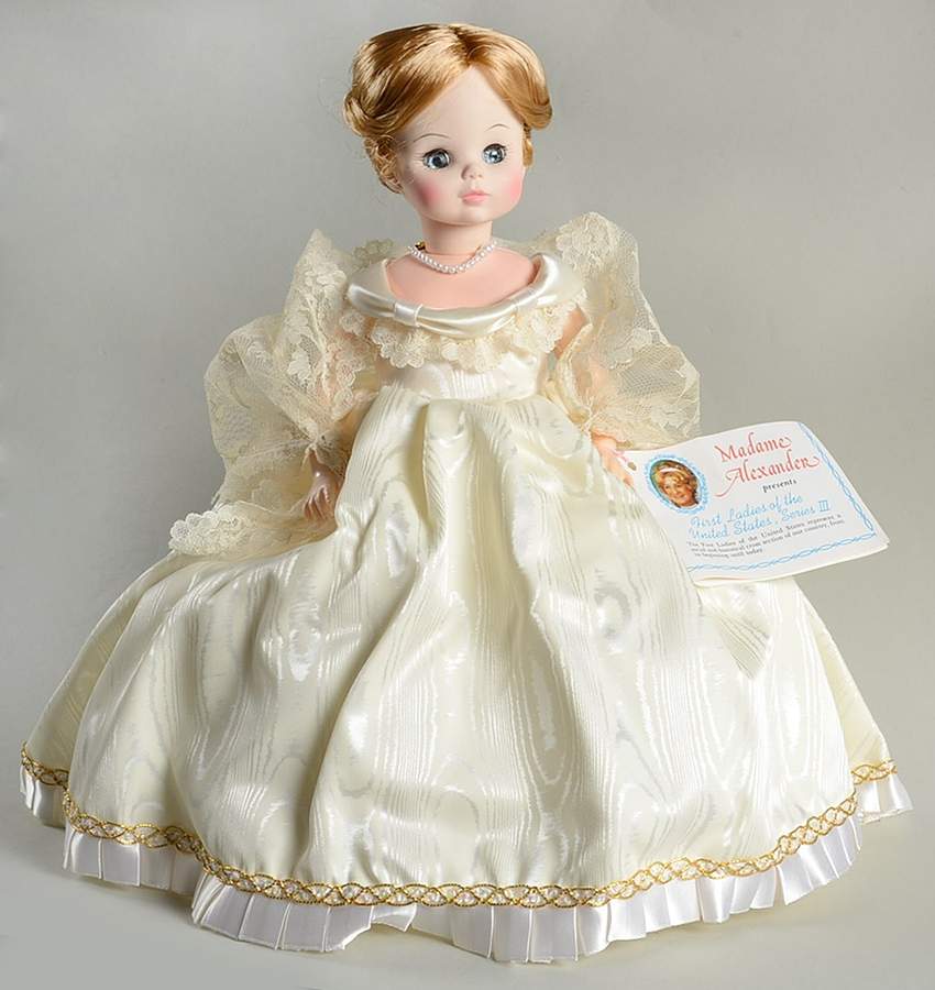 First Ladies Series #3-Doll Harriet Lane - No Box by Madame Alexander-1
