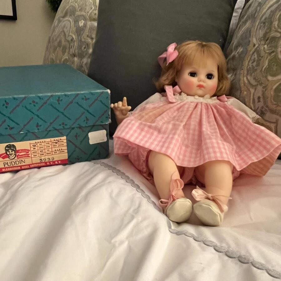 Babies-Doll Puddin-Pink Dress - No Box by Madame Alexander-1