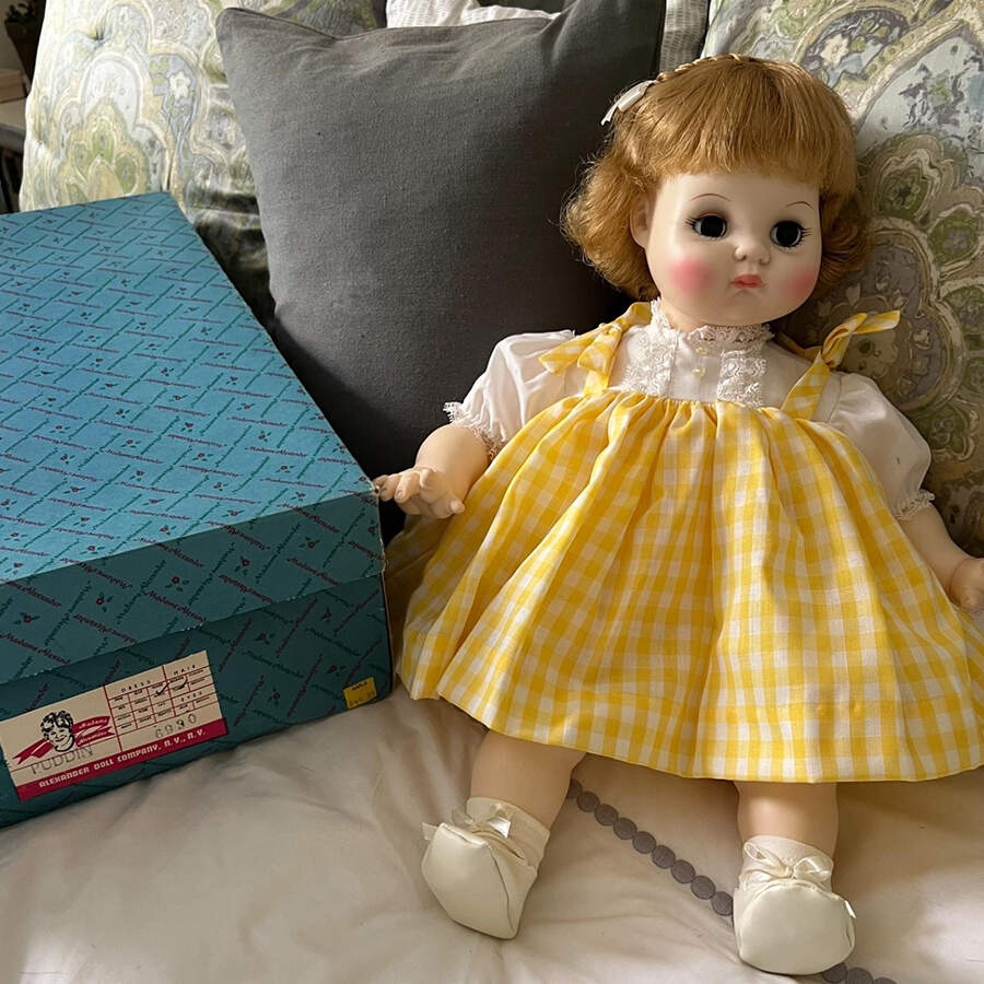 Babies-Doll Puddin-Yellow Dress - Boxed by Madame Alexander-1