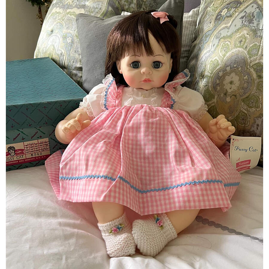 Babies-Doll Pussy Cat-Pink Dress - Boxed by Madame Alexander-1