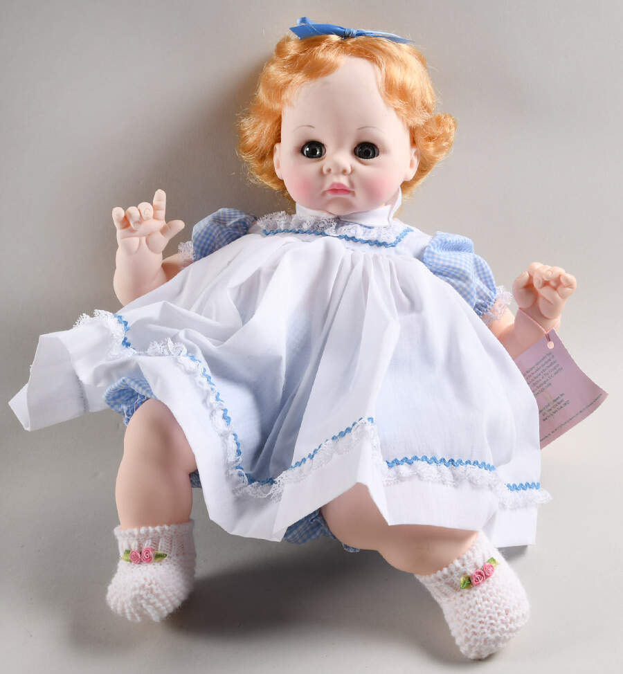 Babies-Doll Pussy Cat-Blue/White - With Box by Madame Alexander-1