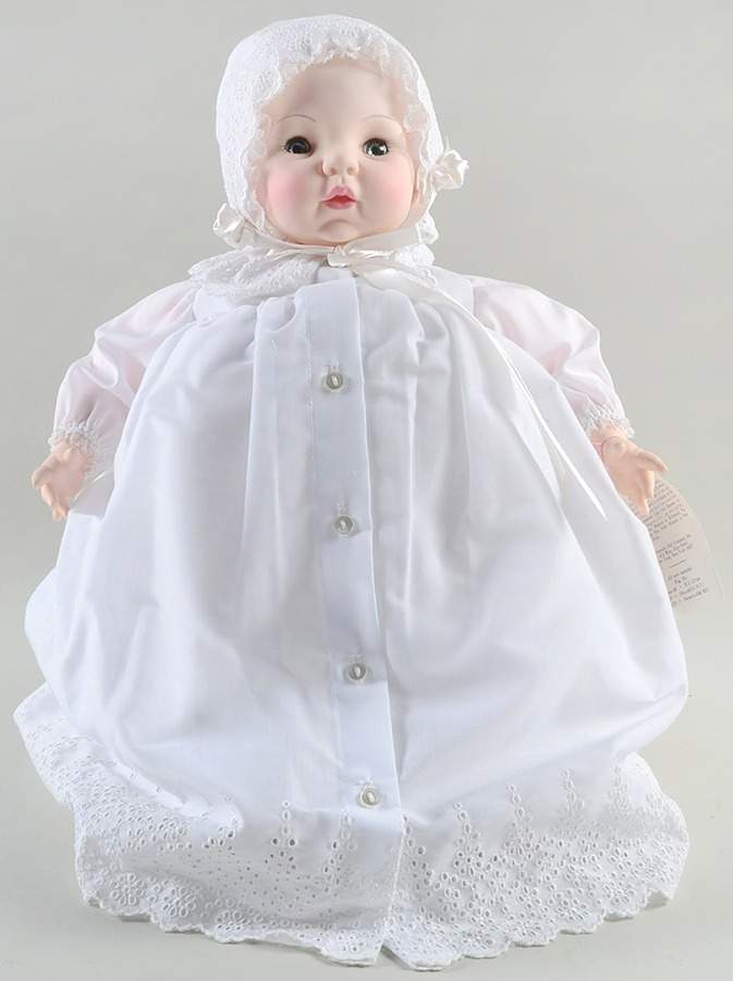 Babies-Doll Baby Victoria-White Dress - No Box by Madame Alexander-1