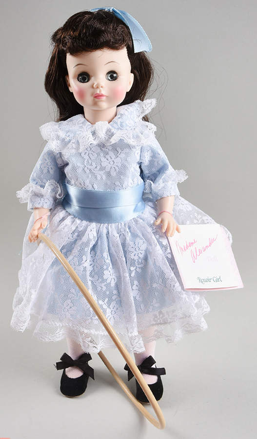 Fine Arts-Doll Renoir Girl With Hoop - Boxed by Madame Alexander-1