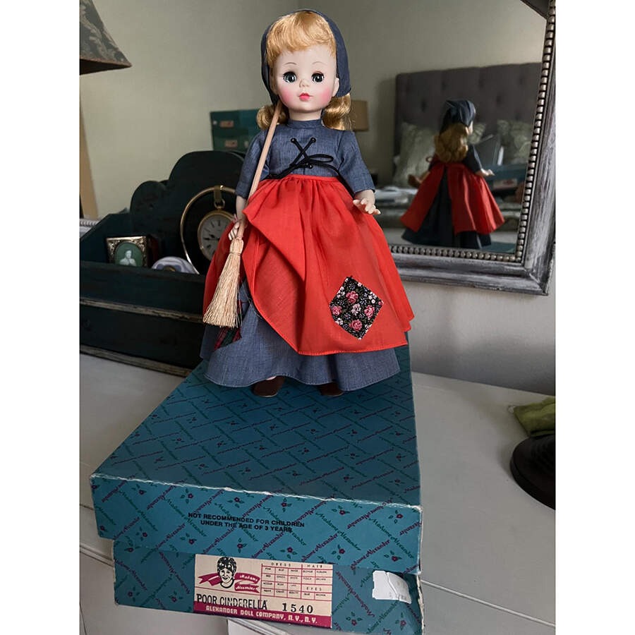 Classics-Doll Poor Cinderella - Blue Dress - Boxed by Madame Alexander-1