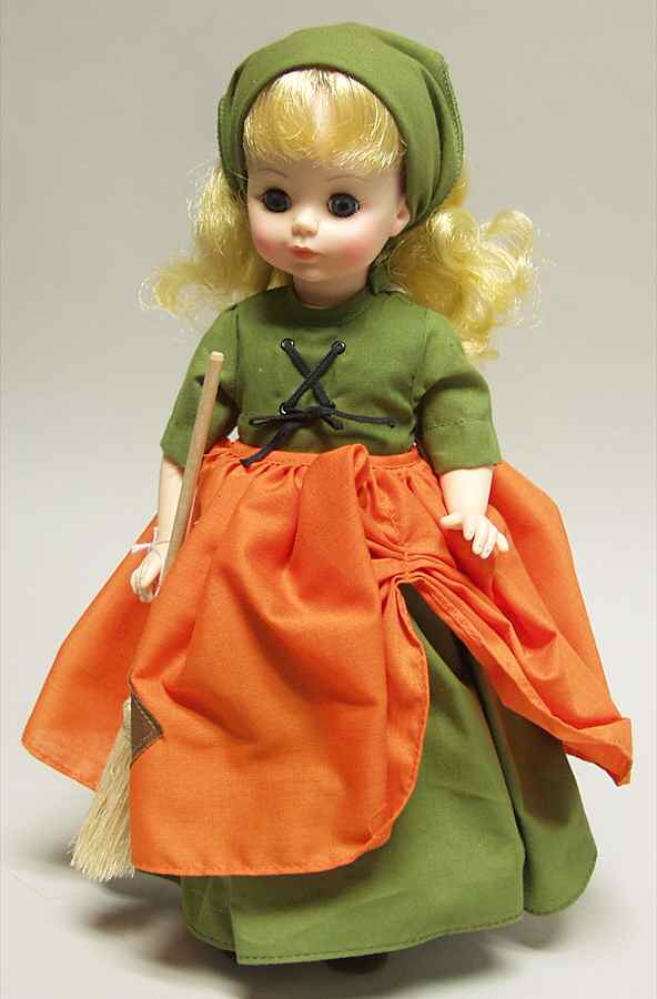 Classics-Doll Poor Cinderella - Green Dress - Boxed by Madame Alexander-1