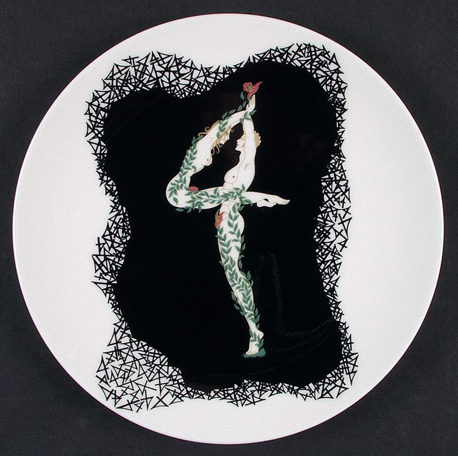 Erte' Collectible Giftware The Numerals 4 - No Box by Mikasa-1