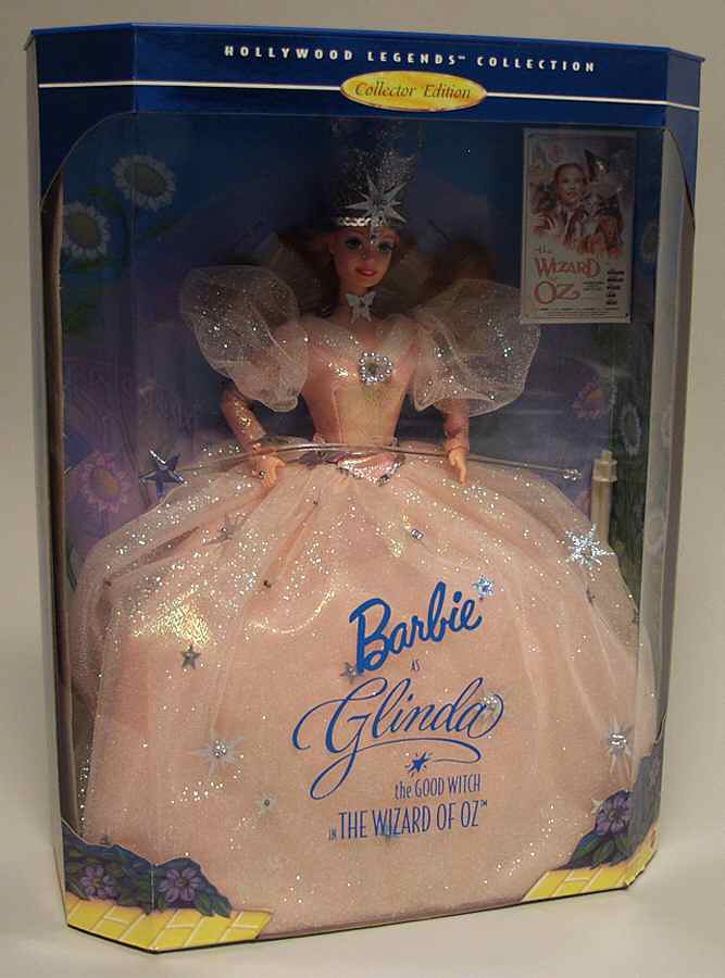 Wizard of Oz-Hollywood Legends Barbie As Glinda The Good Witch - No Box by Mattel-1