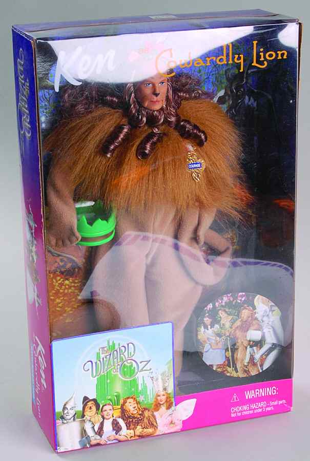 Wizard of Oz Ken As Cowardly Lion - Boxed by Mattel-1