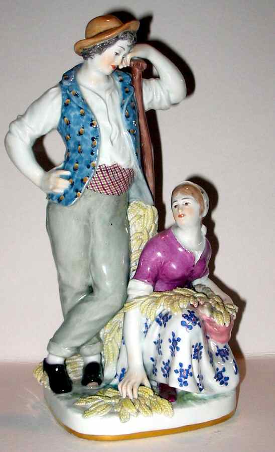 Meissen Figurines & Giftware Harvest Couple - No Box by Meissen (Germany)-1