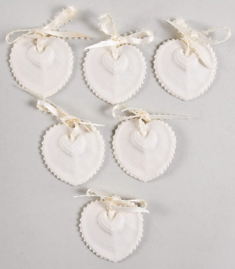 Margaret Furlong Ornaments A Handful Of Hearts-Set Of 6 - Boxed by Margaret Furlong-1