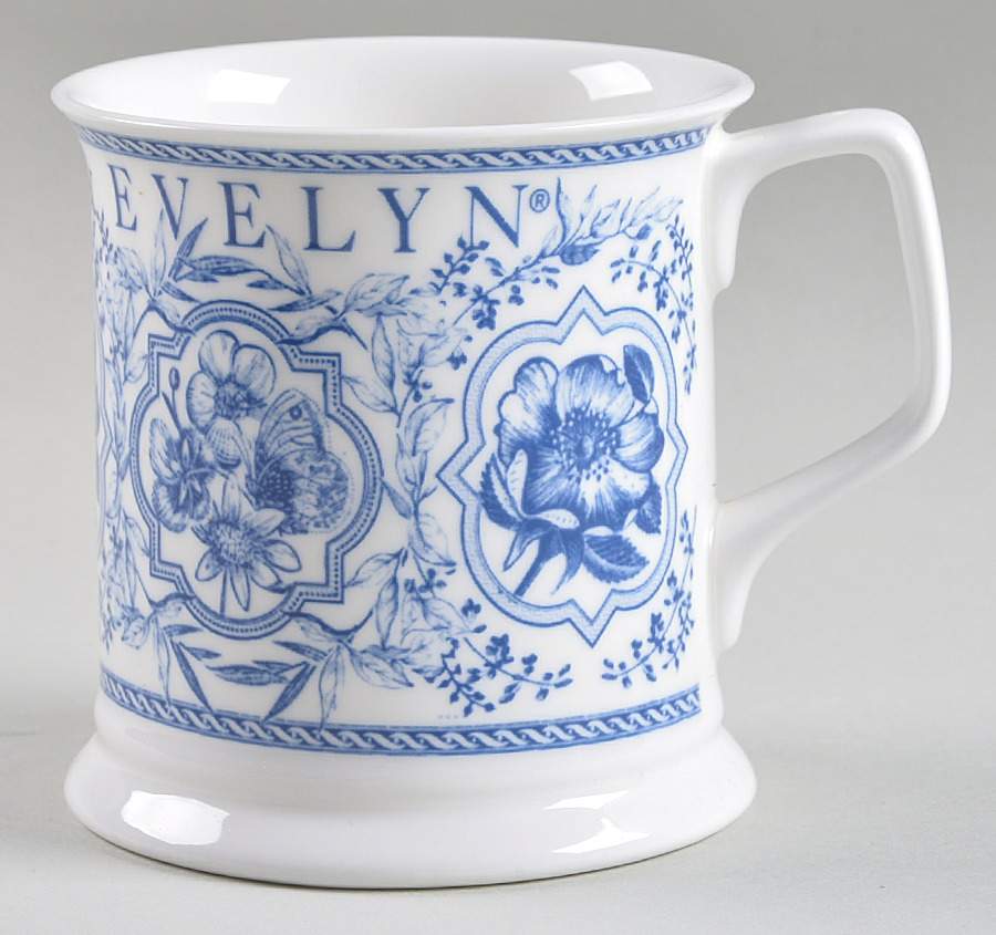 Crabtree & Evelyn Annual Mug 2010 Blue - Boxed by Mason's-1