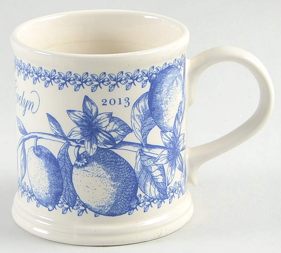 Crabtree & Evelyn Annual Mug 2013 Blue - Boxed by Mason's-1