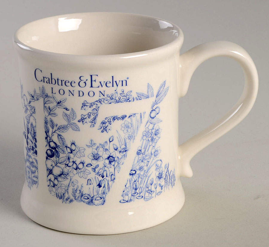 Crabtree & Evelyn Annual Mug 2017-Blue - Boxed by Mason's-1