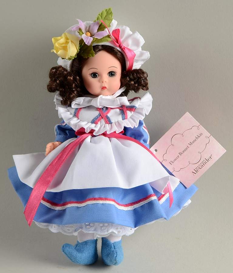 Wizard of OZ-Dolls Flower Bonnet Munchkin - No Box by Madame Alexander-1