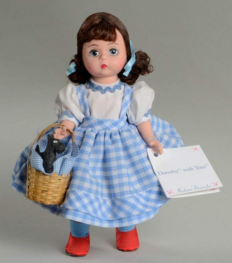 Wizard of OZ-Dolls Dorothy With Toto - Boxed by Madame Alexander-1