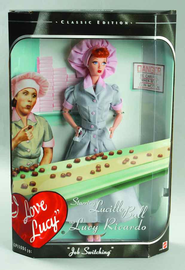 I Love Lucy-Celebrity Collection Job Switching-Candy Factory - Boxed by Mattel-1