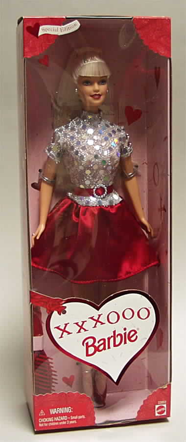 Annual Valentines Barbie Xxxooo Barbie - Boxed by Mattel-1