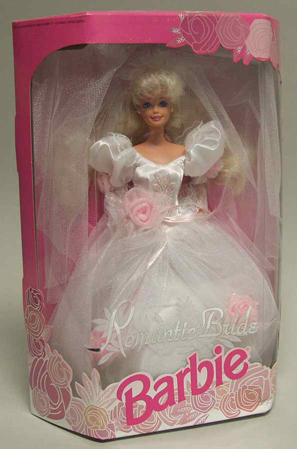 Barbie & Ken Dolls Romantic Bride Barbie - Boxed by Mattel-1