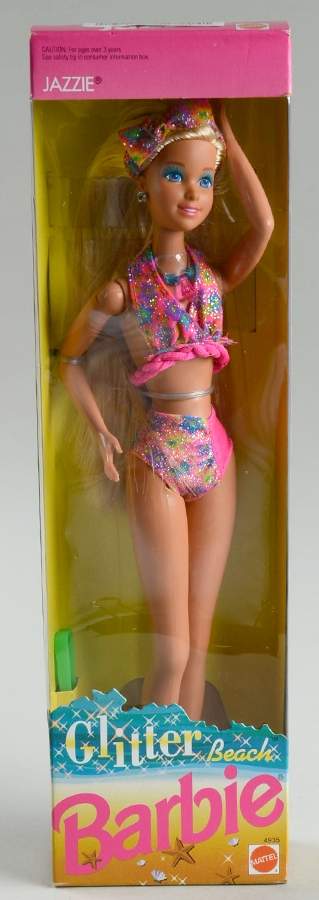 Barbie & Ken Dolls Glitter Beach Barbie - Boxed by Mattel-1