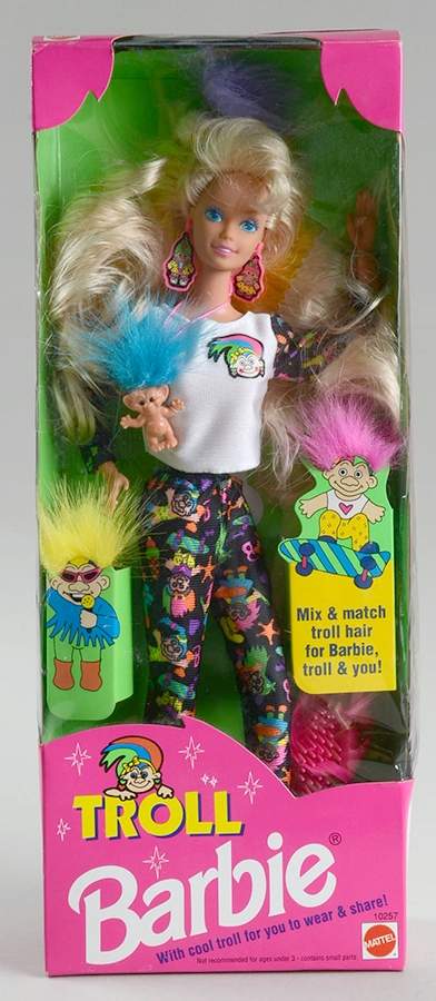 Barbie & Ken Dolls Troll Barbie - Boxed by Mattel-1