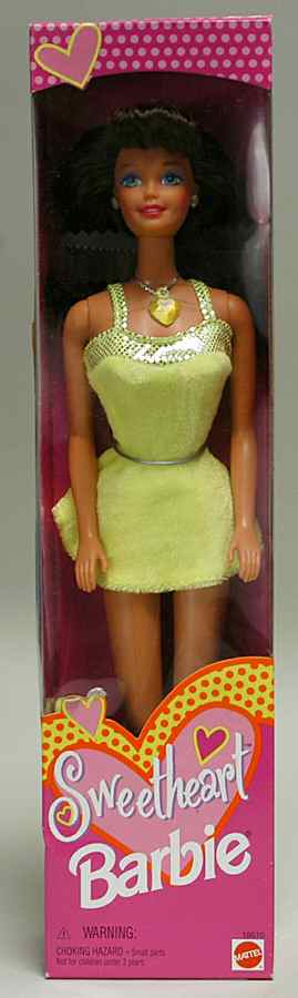 Barbie & Ken Dolls Sweetheart Barbie Brown - Boxed by Mattel-1