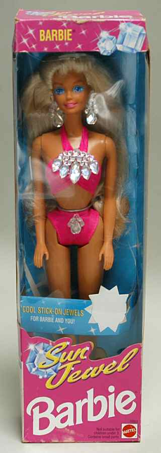 Barbie & Ken Dolls Sun Jewel Barbie - Boxed by Mattel-1