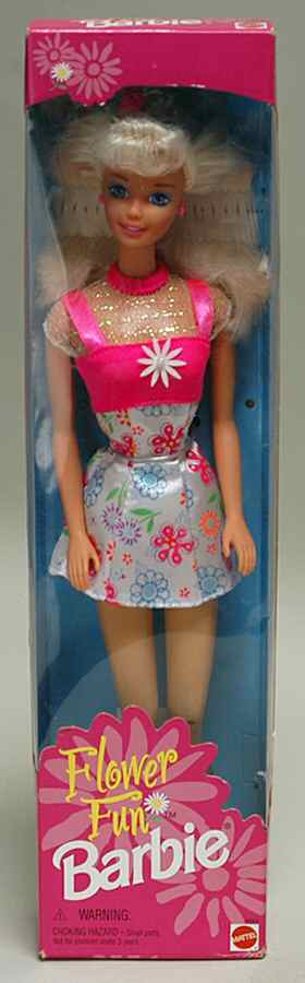Barbie & Ken Dolls Flower Fun Barbie - Boxed by Mattel-1