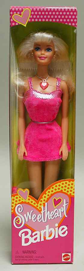 Barbie & Ken Dolls Sweethear Barbie Blonde - Boxed by Mattel-1