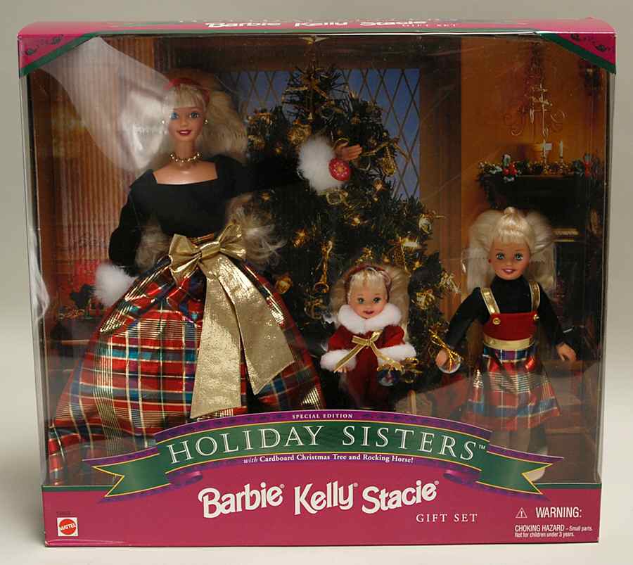Barbie & Ken Dolls Holiday Sisters19809 - Boxed by Mattel-1